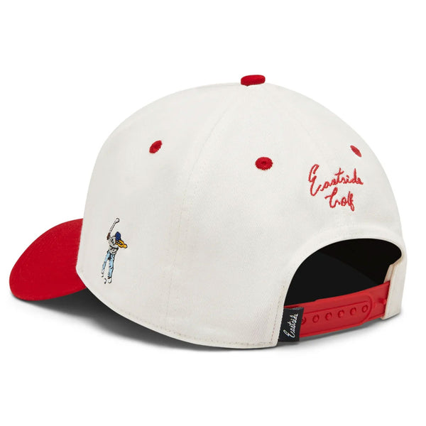 Eastside Golf Five Panel Hat | Jet Stream/True Red