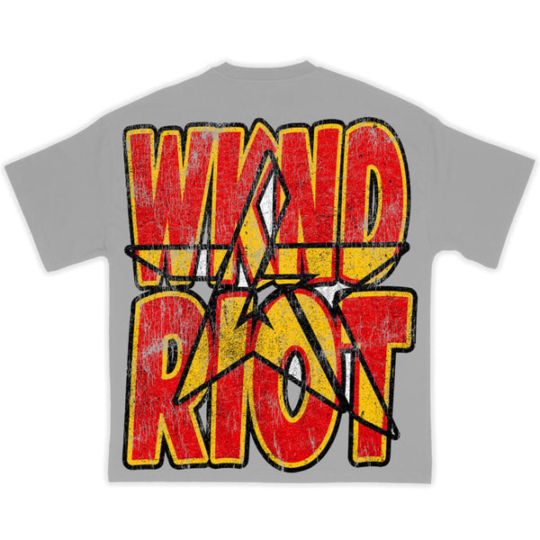 Wknd Riot Riot Til The End Tee | Grey