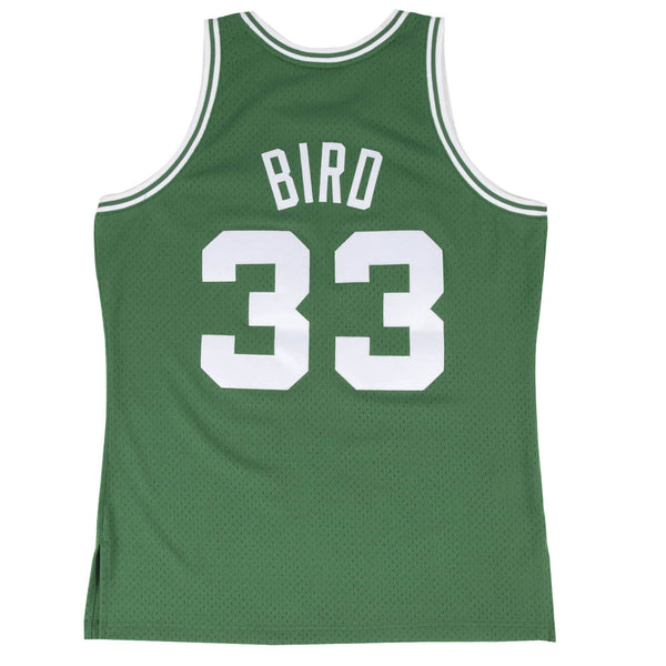 Mitchell & Ness Boston Celtics Larry Bird 1985-86 Road Swingman Jersey