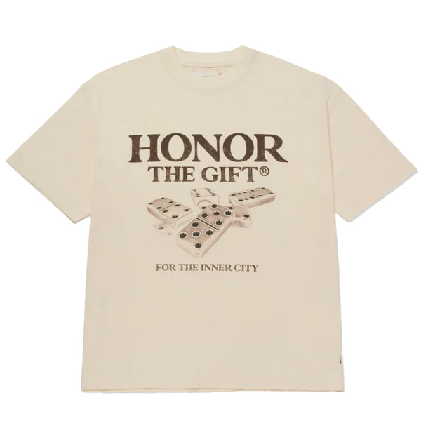 Honor The Gift Dominos Tee | Bone