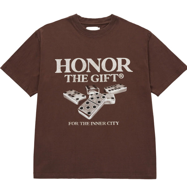 Honor The Gift Dominos Tee | Brown