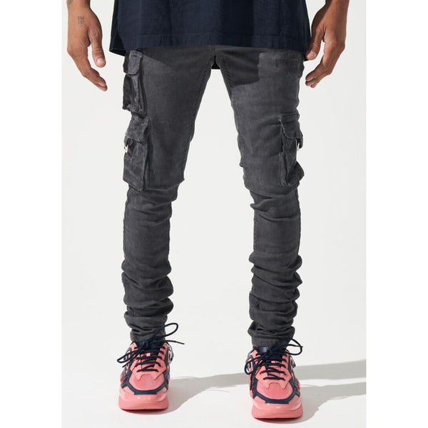 Serenede Iron Cargo Jeans | Grey