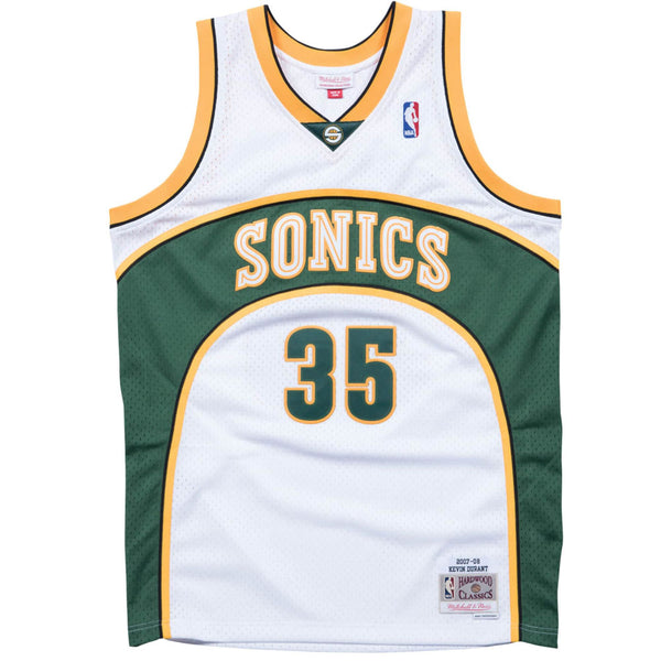 Mitchell & Ness Seattle Supersonics Kevin Durant 2007-08 Home Swingman Jersey
