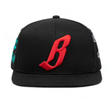 Billionaire Boys Club Flying B Snapback Hat | Black