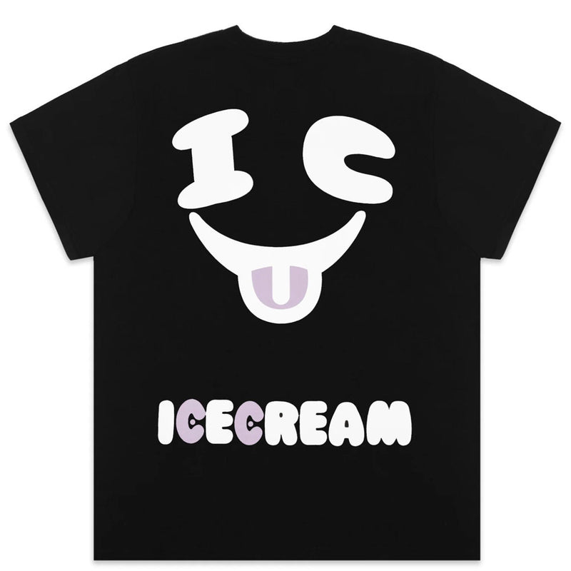 Ice Cream Smile Tee | Black