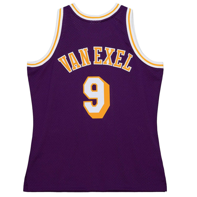 Mitchell & Ness Los Angeles Lakers Nick Van Exel 1996-97 Road Swingman Jersey