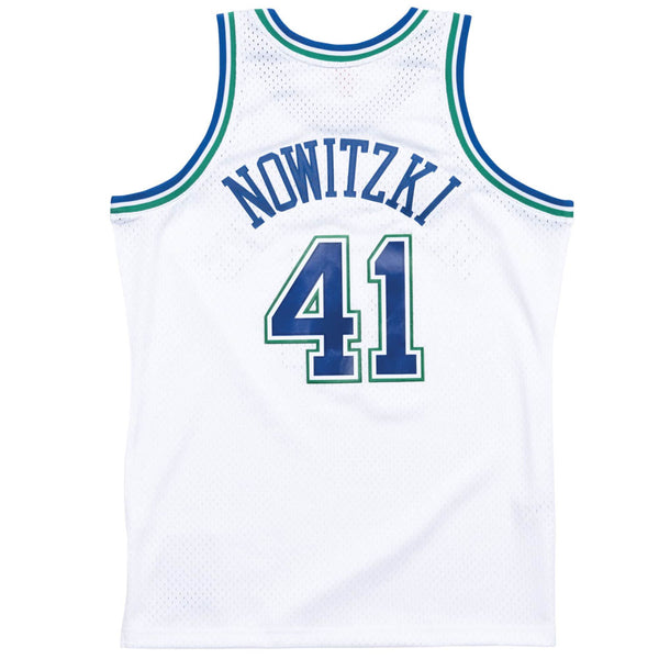 Mitchell & Ness Dallas Mavericks Dirk Nowitzki 1998-99 Home Swingman Jersey