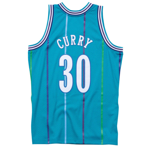 Mitchell & Ness Charlotte Hornets Dell Curry 1992-93 Away Swingman Jersey