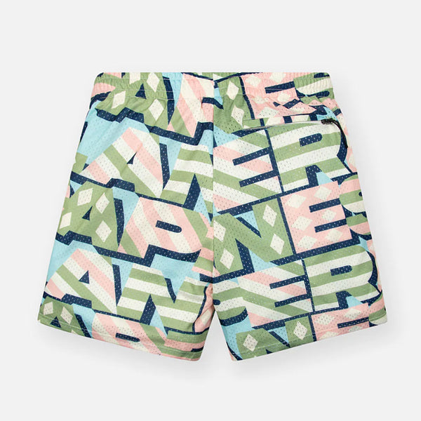 Paper Planes Diamonds And Stripes Shorts | Pink