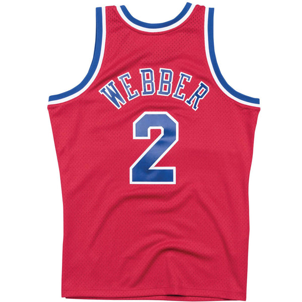 Mitchell & Ness Washington Bullets Chris Webber 1994-95 Road Swingman Jersey