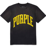 Purple Brand P117 Collegiate Tee | Black (P117-HJBY)