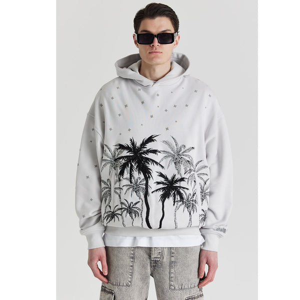 Only The Blind Starry Night Hoodie | Subdued Grey