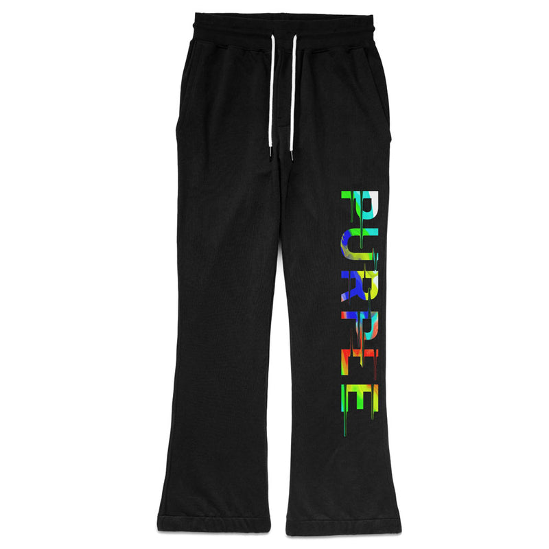 Purple Brand P459 | Rainbow Drip Sweatpants