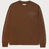Honor The Gift Pattern L/S Tee | Brown
