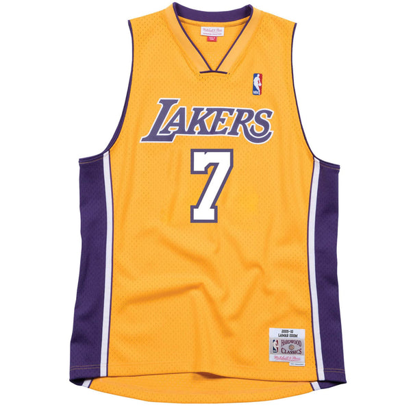 Mitchell & Ness Los Angeles Lakers Lamar Odom 2009-10 Home Swingman Jersey