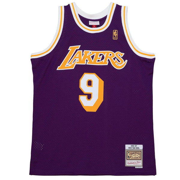 Mitchell & Ness Los Angeles Lakers Nick Van Exel 1996-97 Road Swingman Jersey