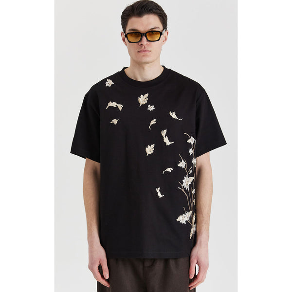 Only The Blind Wind Blossom Tee | Black