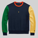Polo Ralph Lauren Color Block Double Knit Sweatshirt | Multi
