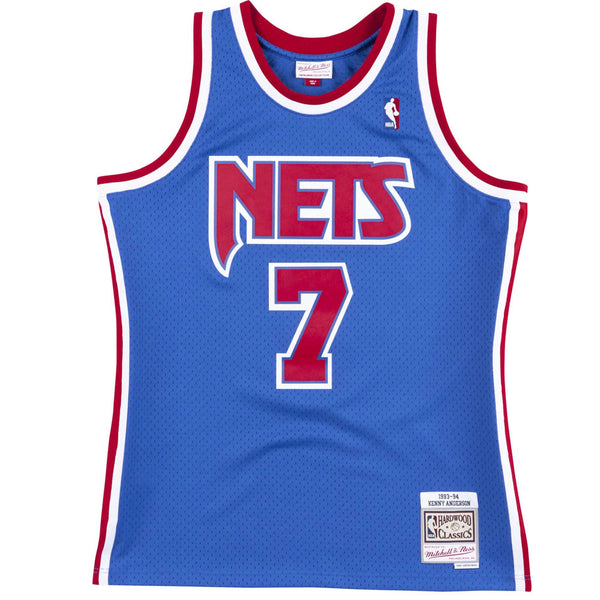 Mitchell & Ness New Jersey Nets Kenny Anderson 1993-94 Road Swingman Jersey