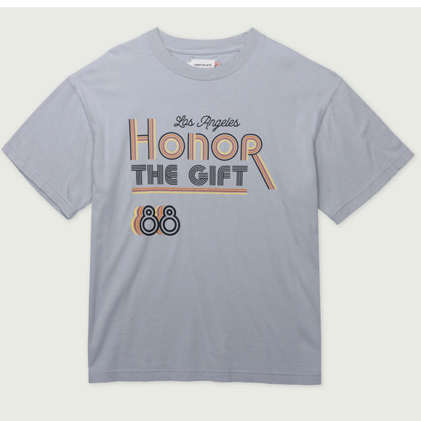 Honor The Gift Retro Honor Tee | Stone