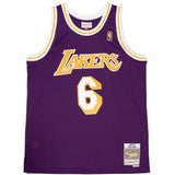 Mitchell & Ness Los Angeles Lakers Eddie Jones 1996-97 Road Swingman Jersey