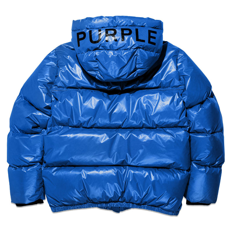 Purple Brand P611 Puffer Jacket | Blue (P611-PBLP)