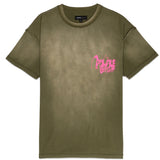 Purple Brand P101 Textured Inside Out Tee | Green (P101-JWBD)