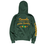 Carrots Roots Family Hoodie | Forest Green