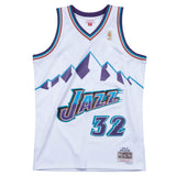 Mitchell & Ness Utah Jazz Karl Malone 1996-97 Home Swingman Jersey