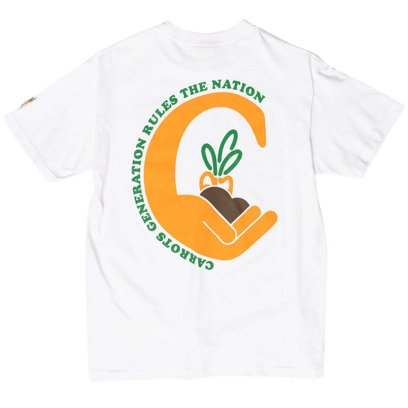 Carrots The Nation Tee | White