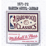 Mitchell & Ness Milwaukee Bucks Kareem Abdul-Jabbar 1971-72 Home Swingman Jersey