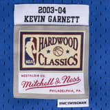 Mitchell & Ness Minnesota Timberwolves Kevin Garnett 2003-04 Road Swingman Jersey