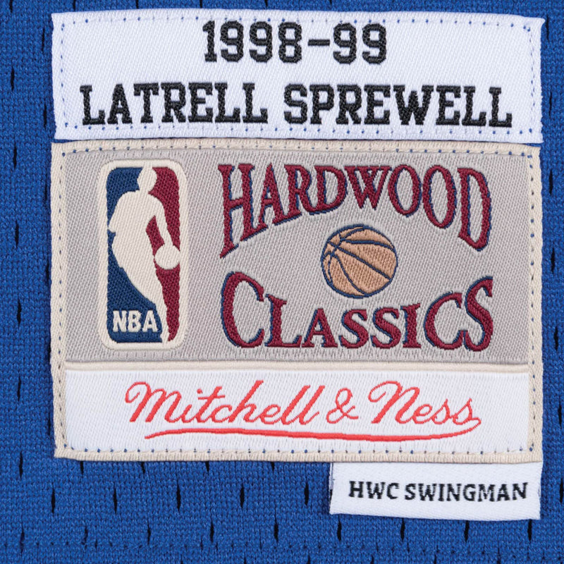 Mitchell & Ness New York Knicks Latrell Sprewell 1998-99 Road Swingman Jersey