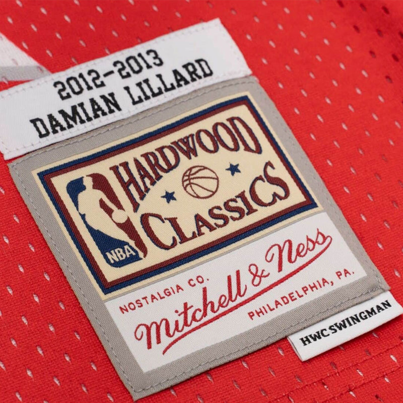 Mitchell & Ness Portland Trailblazers Damian Lillard 2012-13 Alternate Swingman Jersey