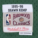 Mitchell & Ness Seattle Supersonics Shawn Kemp 1995-96 Road Swingman Jersey