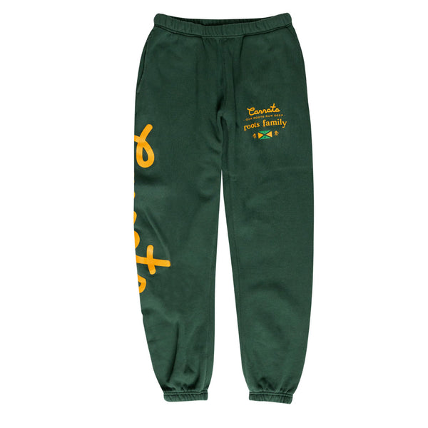 Carrots Roots Family Sweatpants | Forest Green