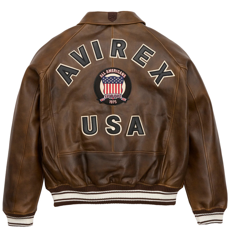 Avirex Limited Edition Vintage Icon Jacket | Vintage Brown – Nacirema