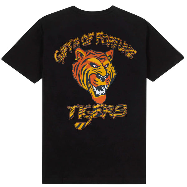 Gifts Of Fortune Fighting Tiger Tee | Black