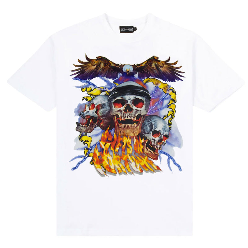 Gifts Of Fortune Bad To The Bone Tee | White
