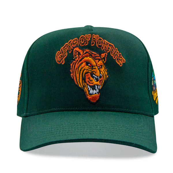 Gifts Of Fortune Fighting Tiger Trucker Hat | Green